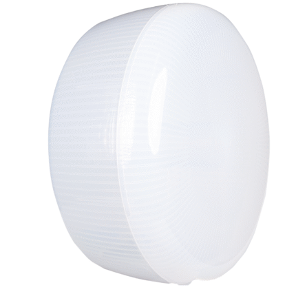Toilet Paper Dispenser, Round Roll, White/Transparent